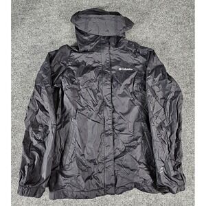 Columbia Jacket Womens Small Hooded Waterproof Windbreaker Rain Coat Outdoor